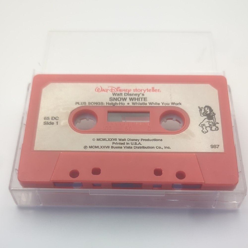 Disney Snow White Cassette - Pink